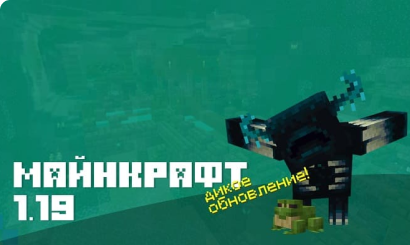 Майнкрафт ПЕ 1.19